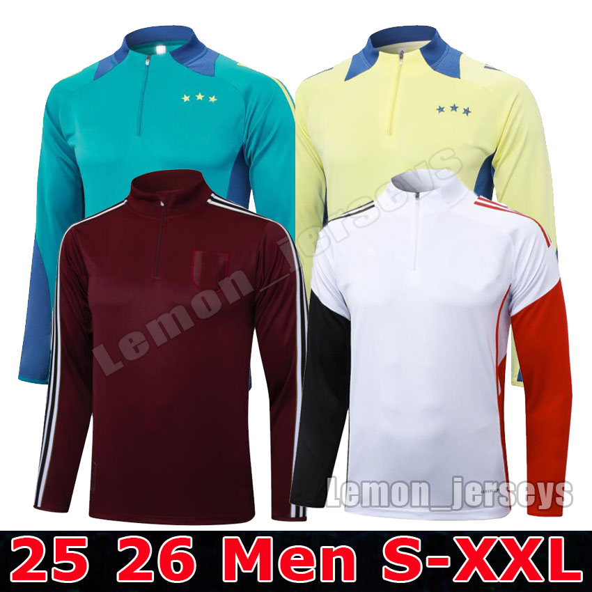 2025 2026 TADIC men soccer tracksuits survetement 25 26 ALVAREZ BERGWIJN Football Training top veste maillot de foot tracksuit football jogging Top