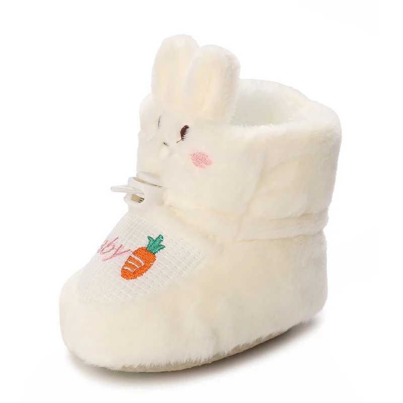 Winter Baby Shoes 018 Months Cute Girl Warm Cotton Shoes First Walker Fashion Snow Shoes Soft Sole Anti slip Walking Shoes C251008