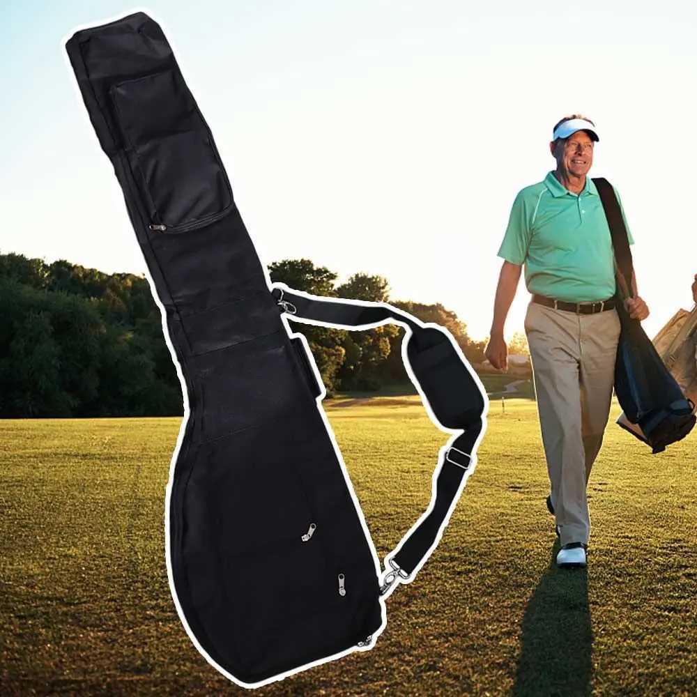 Foldable Golf Sunday Bag Highcapacity Adjustable shoulder strap Golf Club Bag Durable Waterproof Golf Training Case J251008