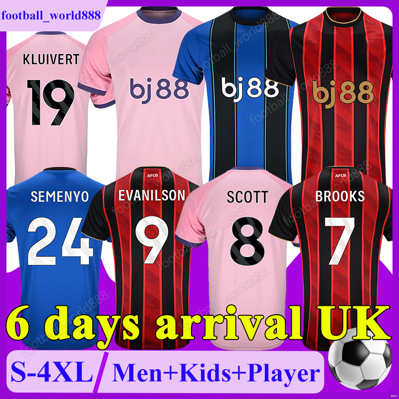 4XL Bournemouths 25 26 Soccer Jerseys SEMENYO EVANILSON 2025 AFC Football Shirts KROUPI SCOTT KLUIVERT TAVERNIER BROOKS football kits ADAMS Men Kids Kit Socks Sets