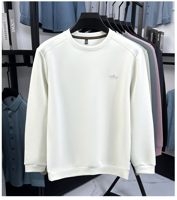 Designer Hoodie Men's Sweatshirt Round Polo Neck 2025 Autumn Winter New Fashion Trendy Loose Casual Designer Shirt Base Long Sleeve Men's T-