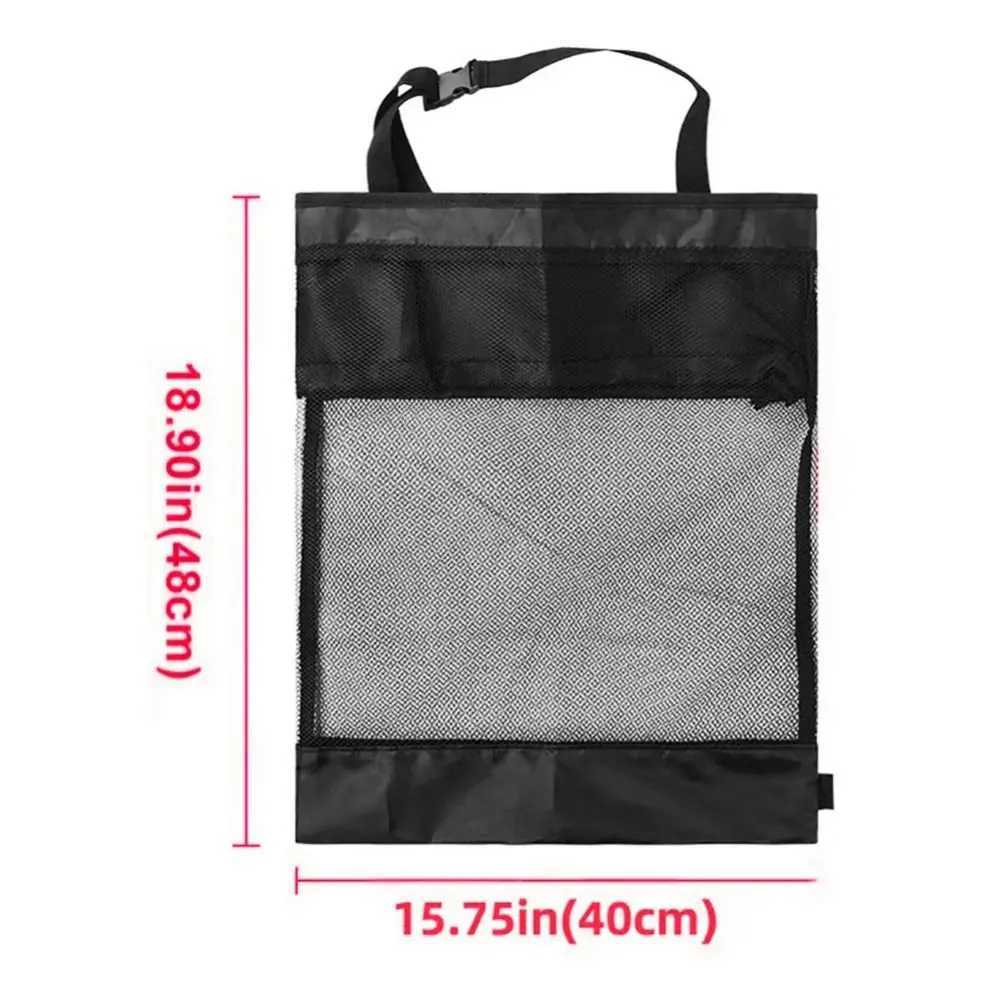 Mesh Bag Golf Cart Storage Bag Cute Practical Large Capacity Golf Ball Drawstring Pouch Adjustable Nylon Golf Ball Container J251008