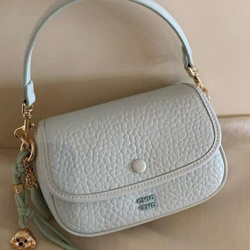 High-end fashion designer bag Luxury Nanfeng Chio nd Sea Salt Cream Small Square for Women Super Popular Lychee Pattern Handbag Shoulder Crossbody Bag