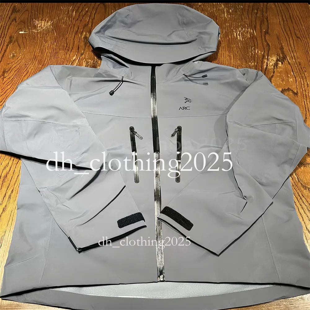 Arcteryrx Jacket Mens Womens Goretex Hard Shell Zip Up Waterproof Hood Windbreaker Arcs High Quality Designer Clothes Spring And Autumn Coat Arctwryxly Jackets fcd