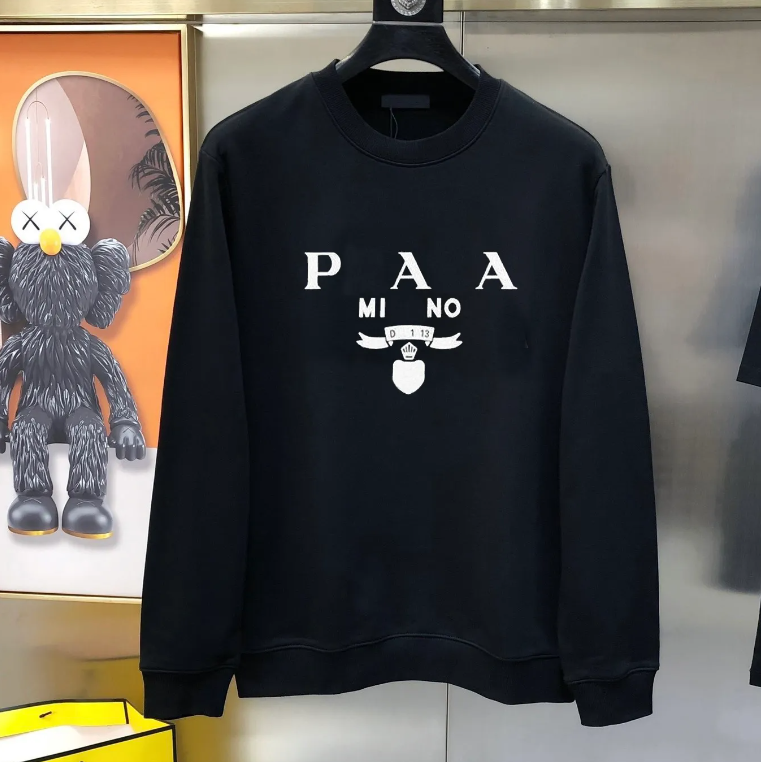 Men's Hoodies High Quality Sweatshirts Fashion Jumpers pradashirt pradaly Mens Clothing Classic Badge Long Sleeve Pullover Man Casual Sportswear Crewneck Hoody
