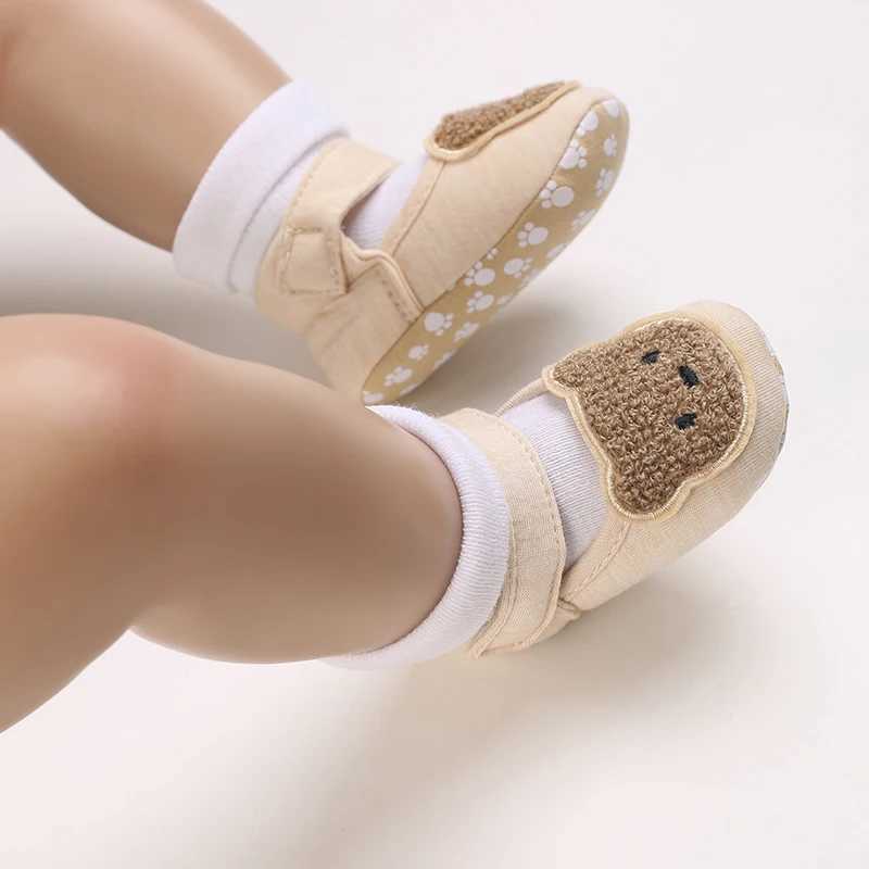 Cute Baby Shoes Cartoon Bear Casual Sandals 018M Boys and Girls First Step Shoes Soft Sole Lightweight C251008