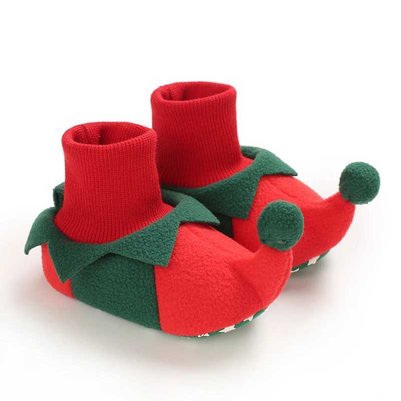 Christmas Winter New Role Playing Cute Cartoon Warm Shoes Baby Walking Shoes Winter 018 Months Baby C251008