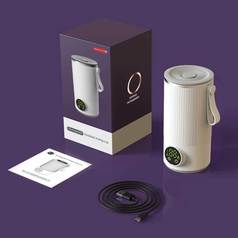 Rechargeable USB Heated Mixing Cup 6 Temperature6000mAh Battery Quick Charging C251008