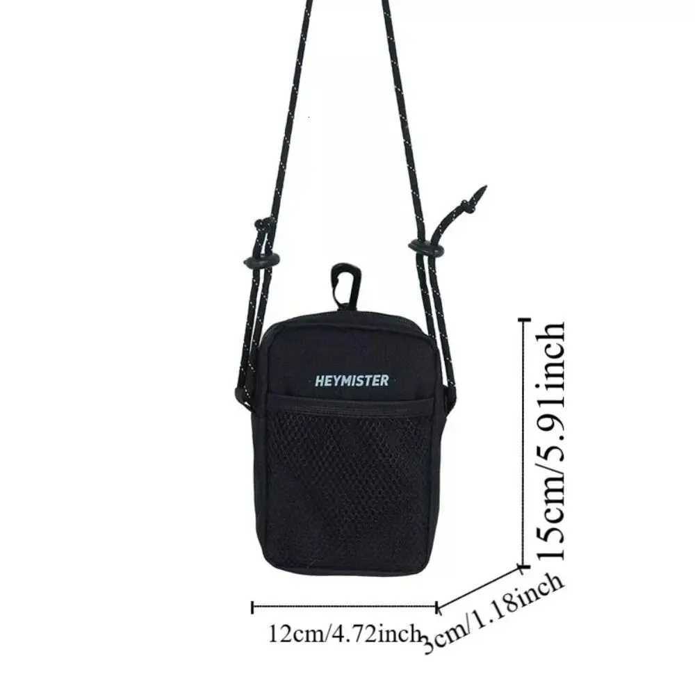 Fashion Oxford Cloth Men Handbag Mini Waterproof Shoulder Bag Comfortable Portable Crossbody BagT251007