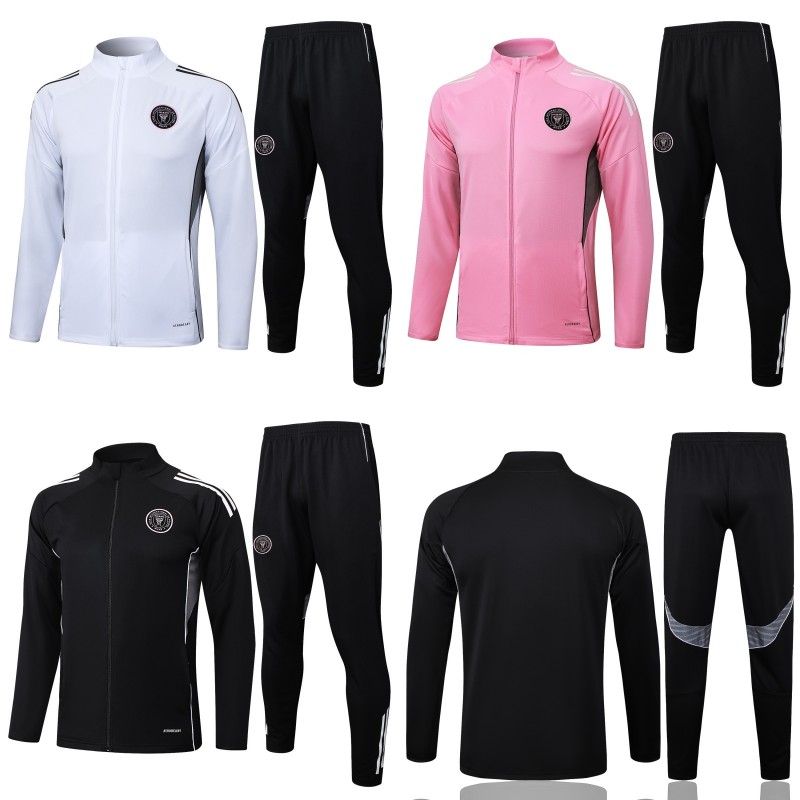 SUAREZ MESSI Jacket Suit DE PAUL SERGIO JORDI ALBA Soccer Training Tracksuits football kit