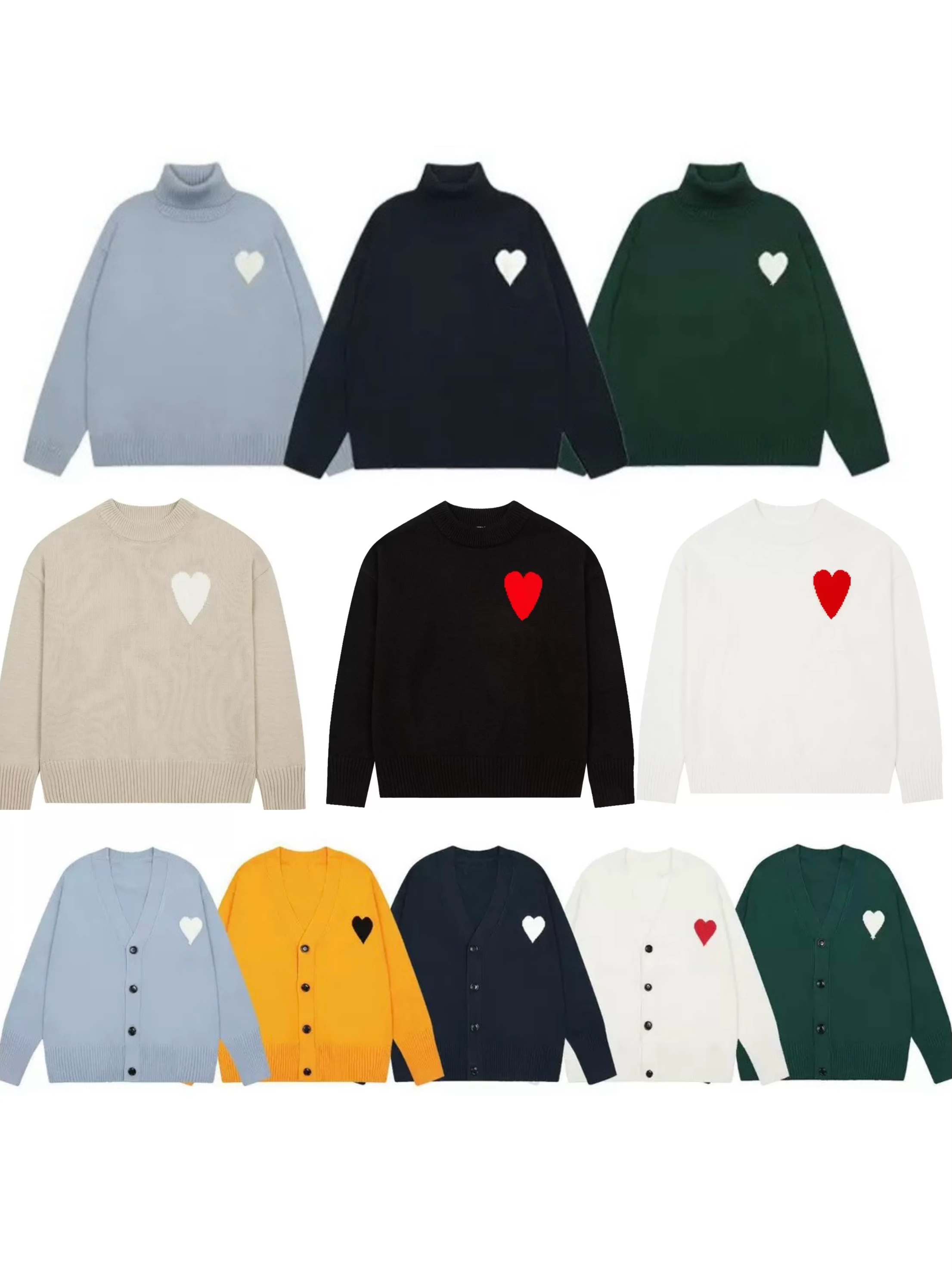 designer sweater women pullover sweater men french fashion cardigan pull shirts winter Women mens sweater high street knit jumper Hoodie knitted sweater