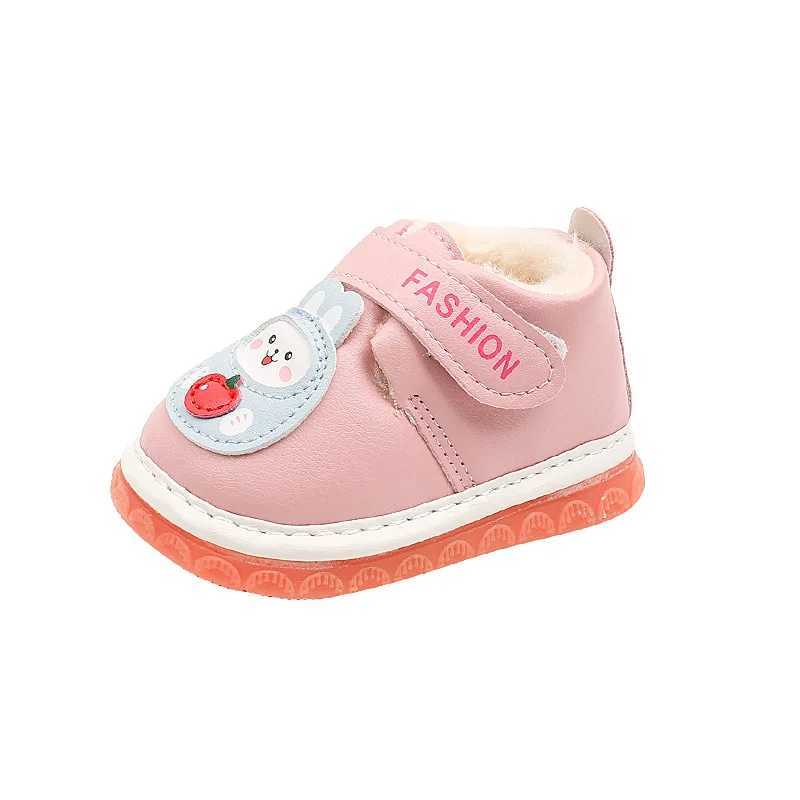Warm Walkers Comfort Casual Simple Baby Girl Shoes Cute Cartoon Baby Shoes Winter New Called Shoe Soft Soled Anti Slip Boy Shoe C251008