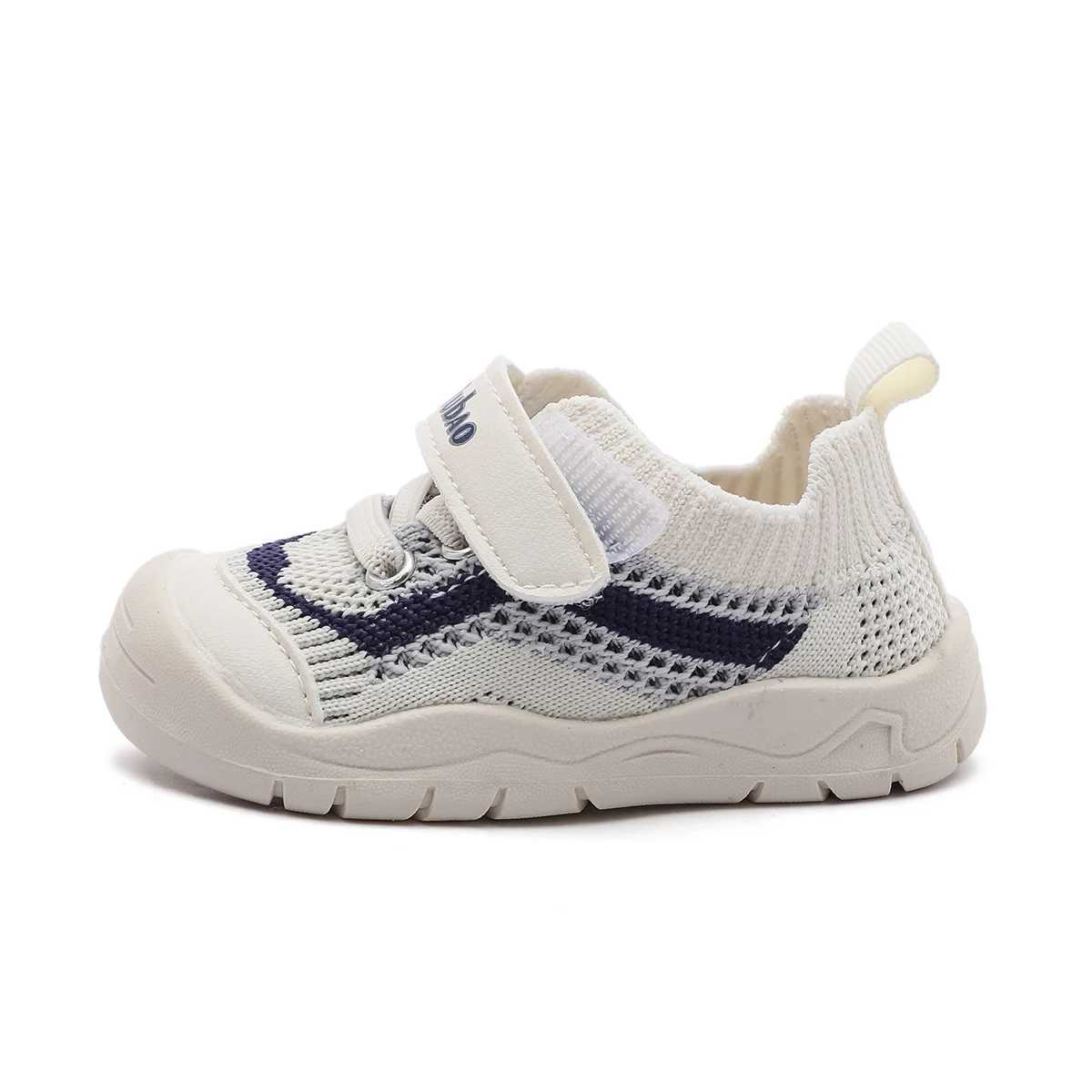 Toddler Shoes Boys Girls Barefoot Shoes Baby Knit Breathable Sneakers First Walking Shoes Slip on Shoes C251008