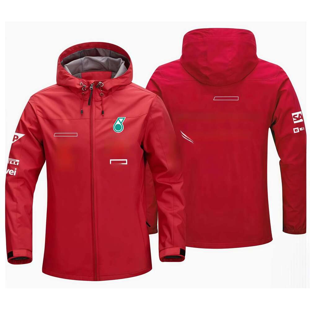 F12025 Formula 1 Racing Suit Hoodie F1 Waterproof Jacket
