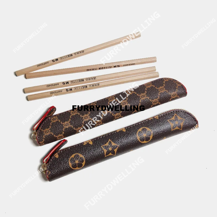 Wholesale Simple Classic Old Dwe74 Flower Print Small Capacity Case For Boys And Girls Pencil Insulin Pen Storage Bag 250726