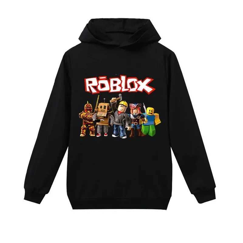 Roblox Cartoon Anime Children Costume Spr Hoodie Kids Clothes Funny Haruno Sakura Hoodies for Teen Girls Baby Sweatshirt Z2501007