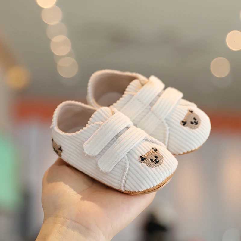 Classic Baby Shoe Boy Girl Baby Cute Animal Face Casual Flat Sneaker Baby Ankle Boot Cotton Rubber Nonslip Warm Walking Shoes C251008