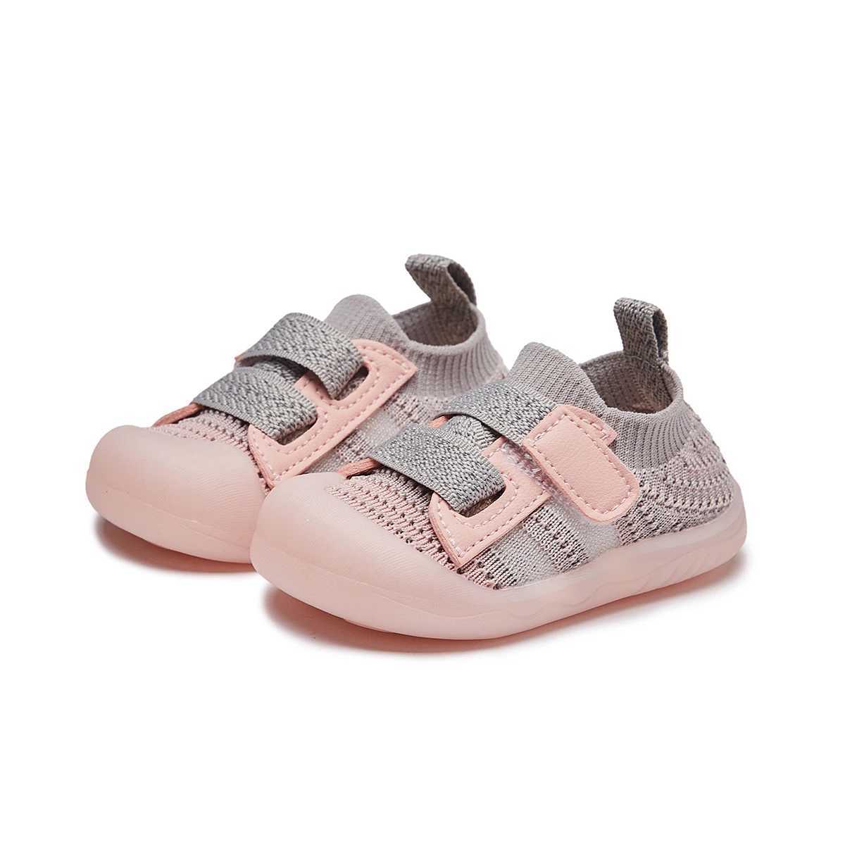 Baby Boys Girls Snakers Rubber Sole Nonslip Outdoor Shoes Toddler Walking Shoes Infant Shoe C251008