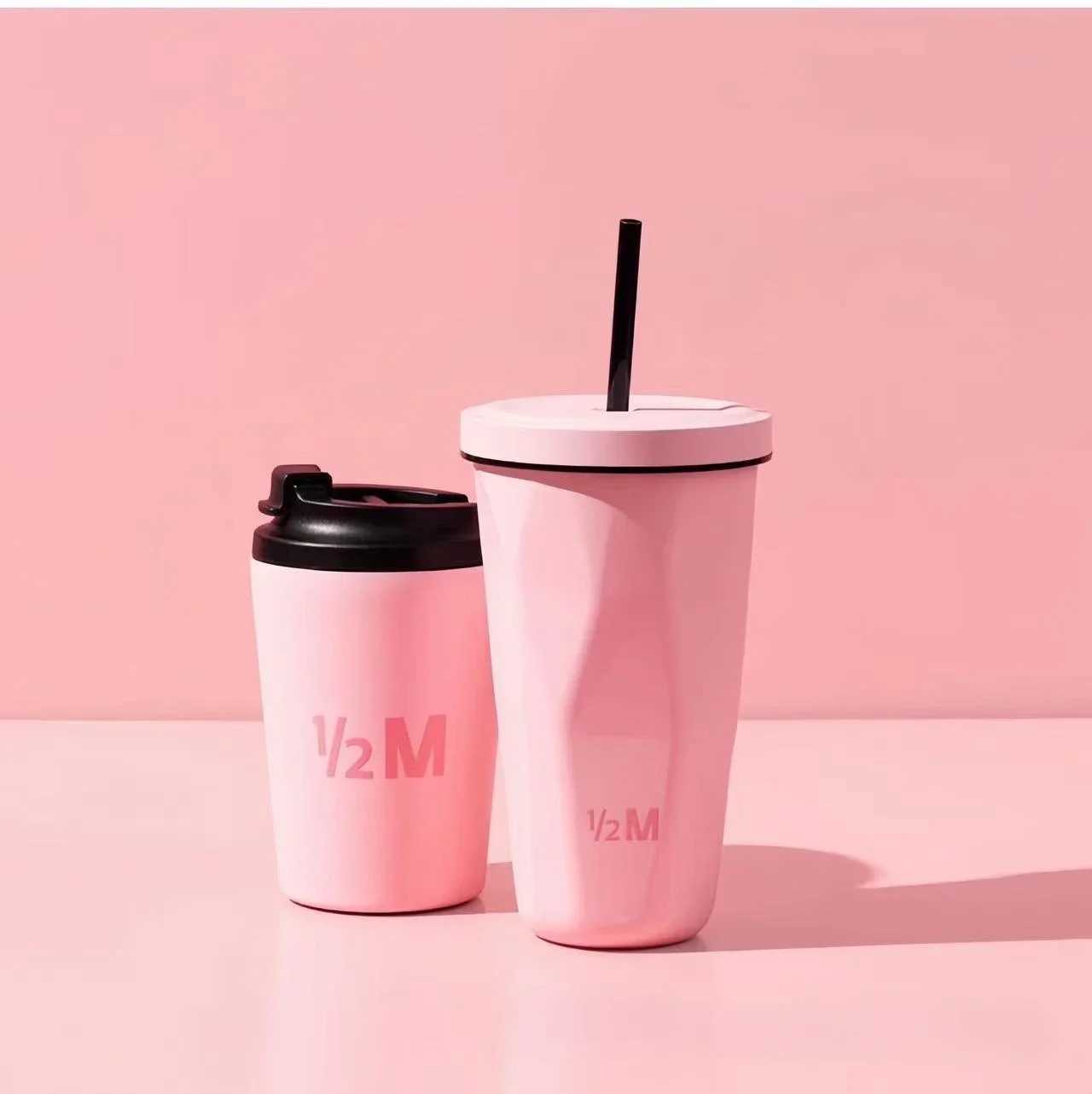 Thermal Mug Saudi Stainless Steel Insulated Coffee Cup Vacuum Thermos Travel Mug 12oz C251008