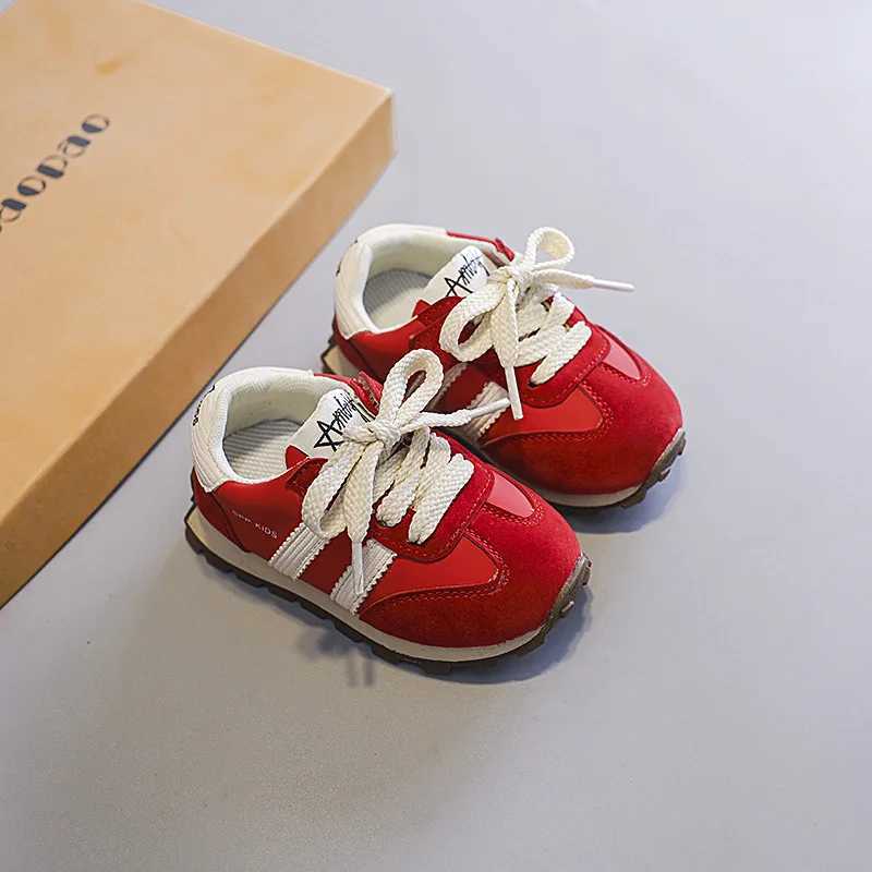 Kids Fashion Sneakers Baby Trend Casual Lightweight Soft Sole Walking Shoes Student School Sports Breathable Running Shoes C251008