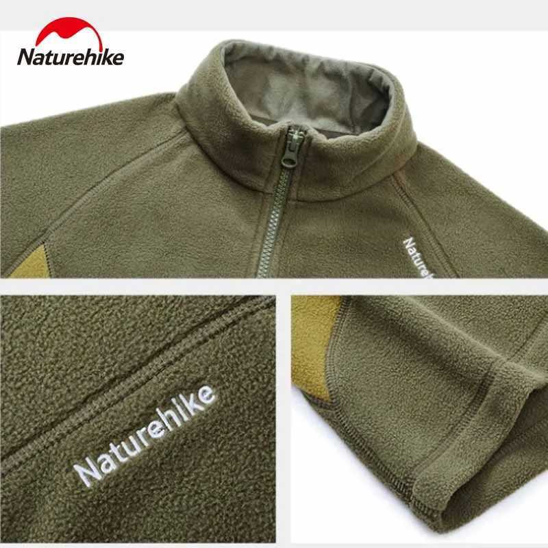 Naturehike Fleece Jackets Full Zip Thermal Warm for Women Camping Hiking Soft Shell Coat Clothing Outdoor Sports Windbreaker J251008