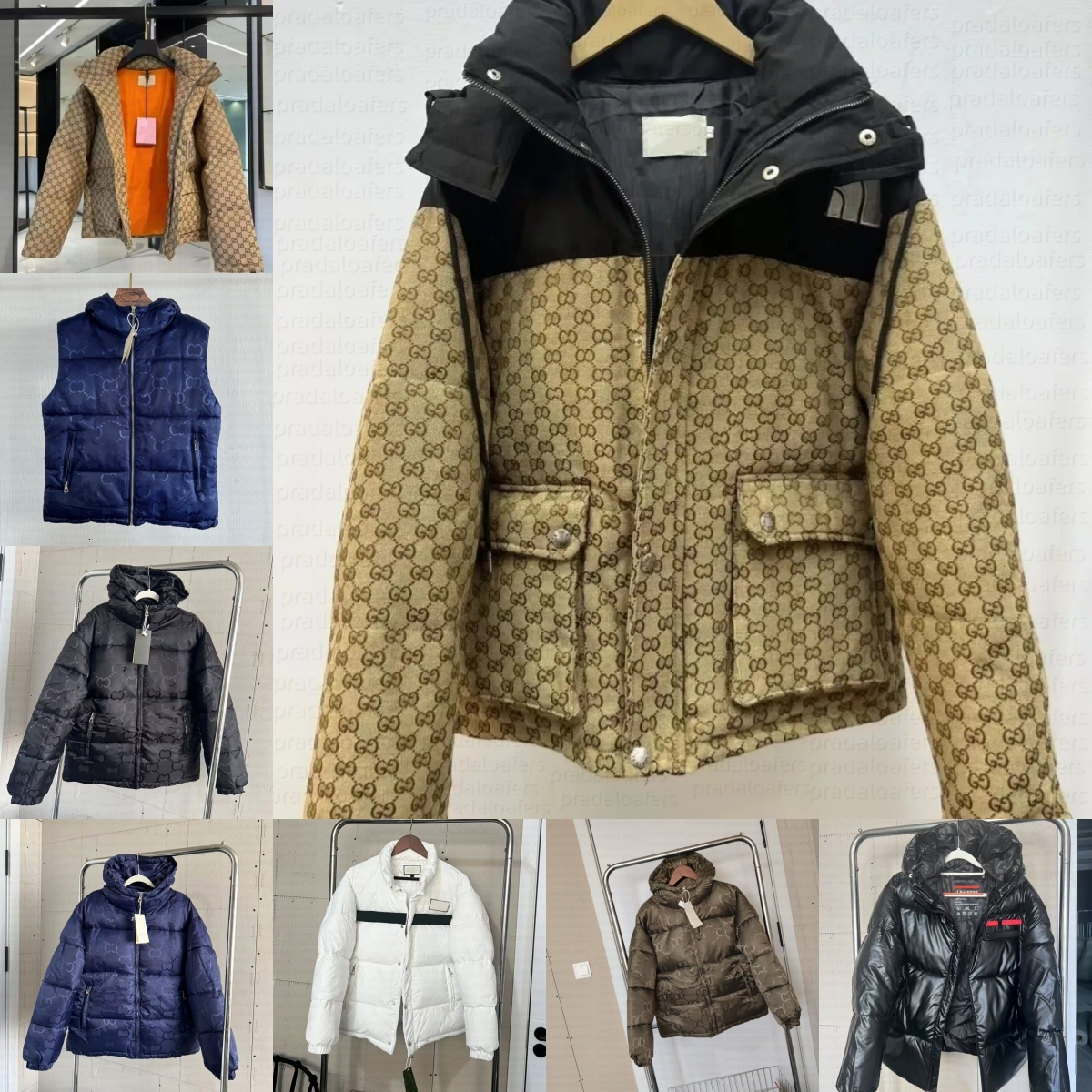 Designer Parkas winter puffer jackets Luxury brand mens down jacket men woman thickening warm men's clothing leisure hoodie womans designer coats