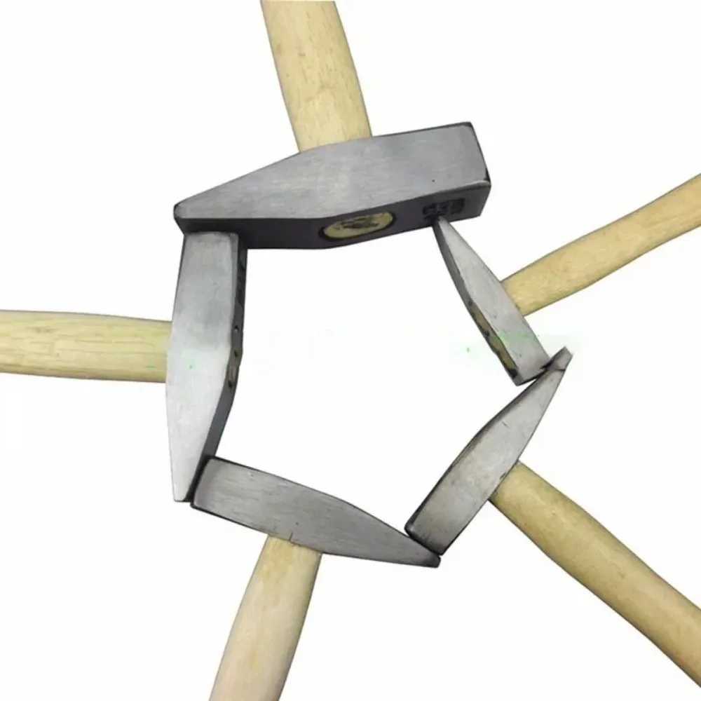 Solid Wood Handle Hammer Professional Quick Hammer Carbon Steel Powerful Multifunctional Hand Tools Outdoor Camping Supplies J251121