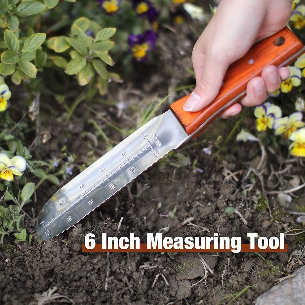 Professional Steel Gardening Shovel GardenerDigging Tool Multifunction Garden Cutter With Leather Sheath Gardening Tools J251121