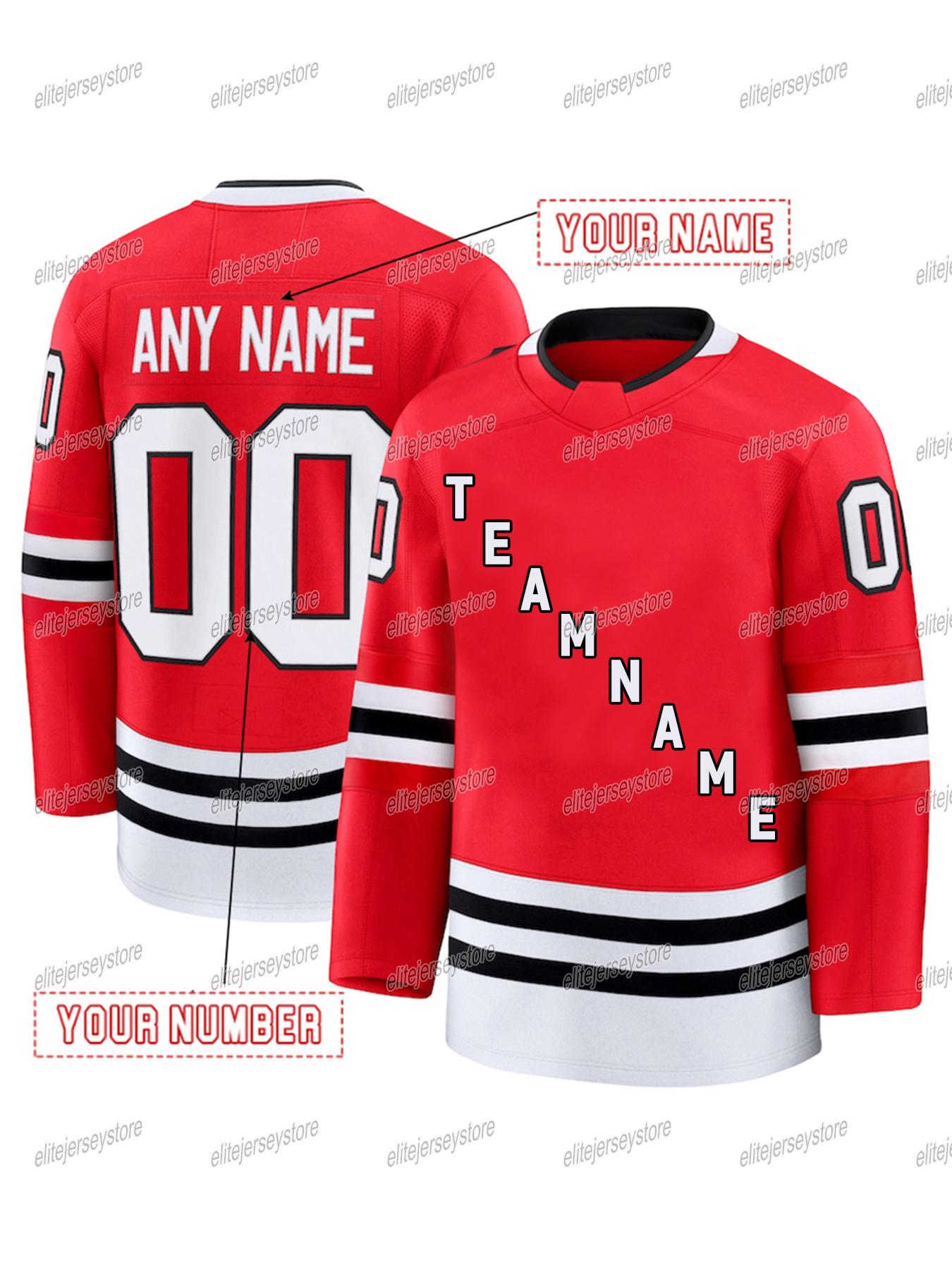 Personalized Custom 2025-26 100th Anniversary Hockey Jerseys 98 Bedard Alex Vlasic Nick Foligno Taylor Hall Bertuzzi Teravainen Maroon Andreas Jones