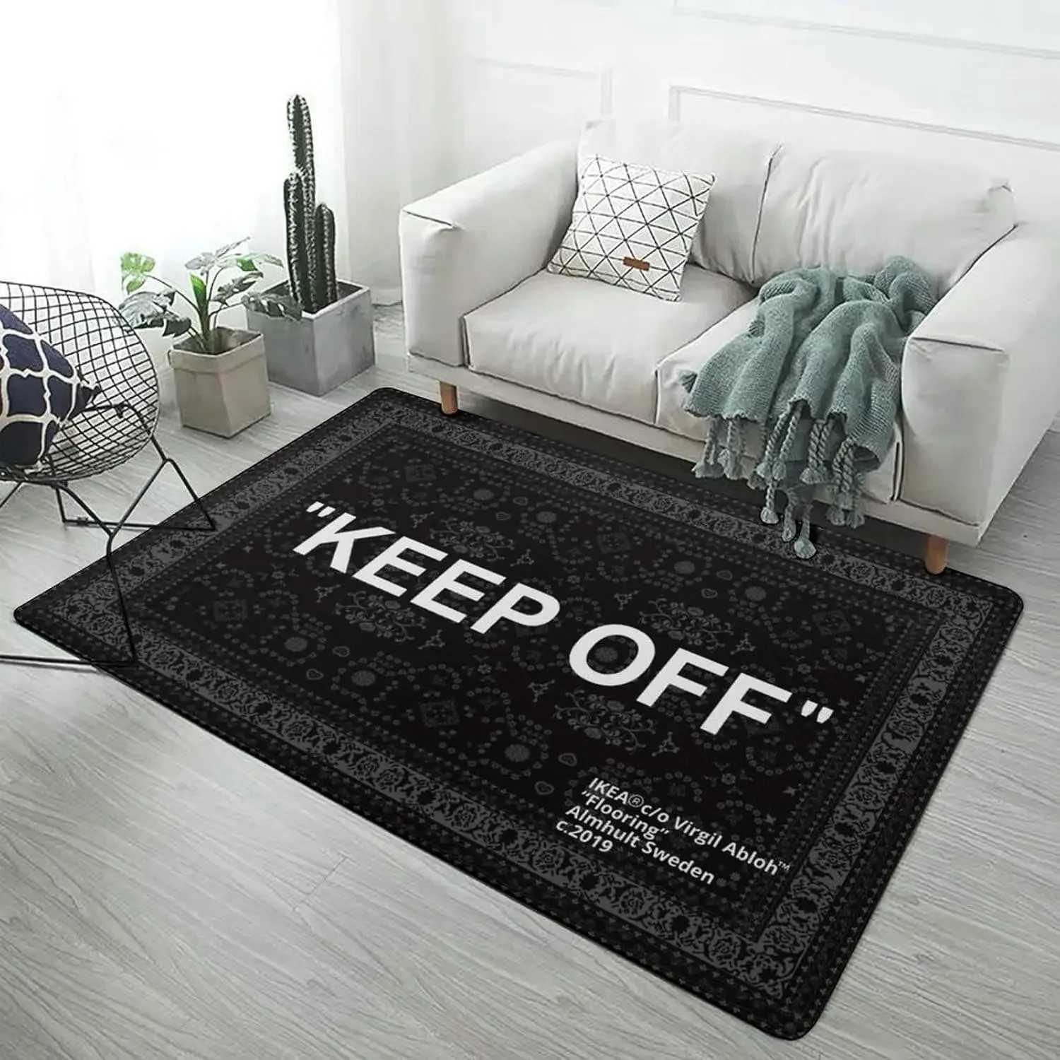 Keep Off Area Rugs 3D Printed Large Carpet for Living Room Bedroom Decor Mat Home NonSlip Floor Polyester Rug S25108 T260302