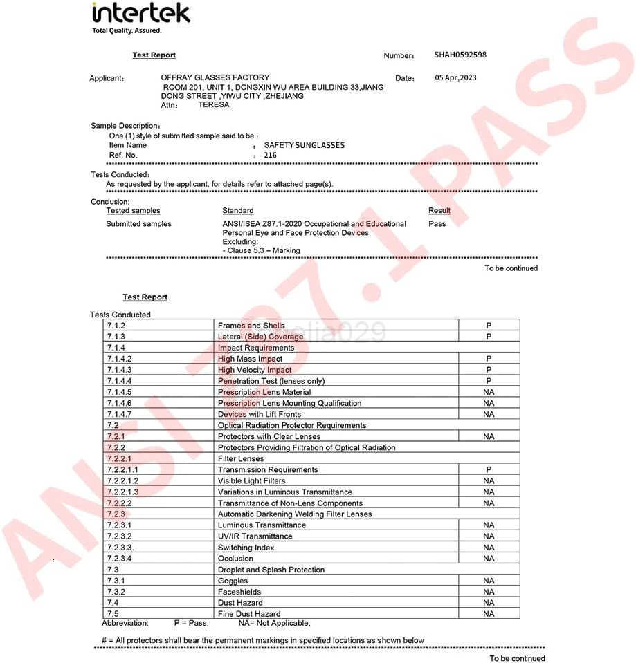 Safety Polarized Sunglasses for Men and Women UV400 Protection and Includes Removable Side ShieldsANSI Z87 W251008