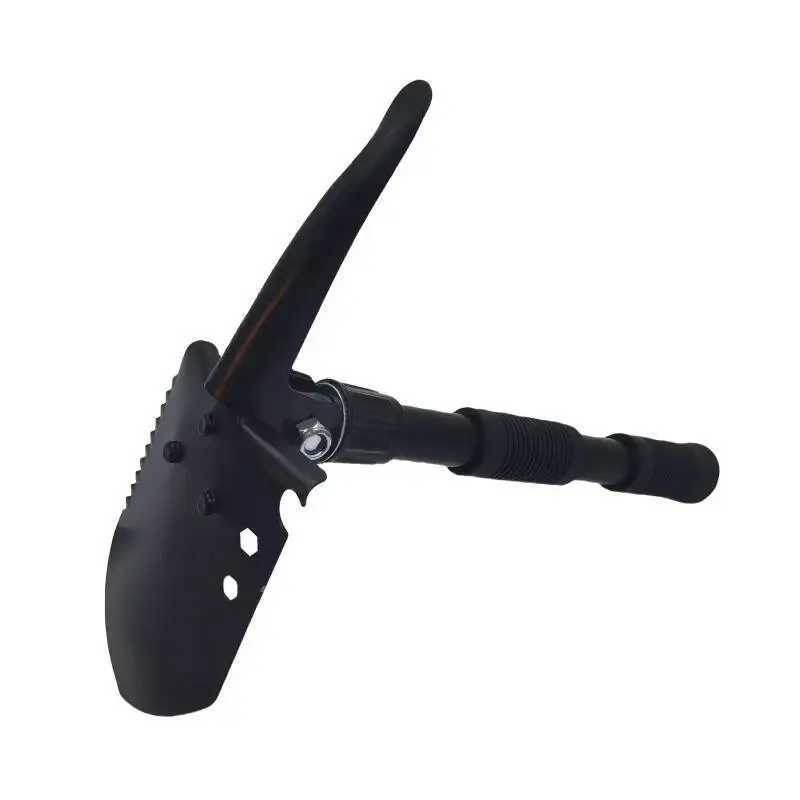 Multifunctional Garden Shovel Hoe Outdoor Folding Camping Spade Portable Weeding Pick Emergency Tool Kit Durable Lightweight Com J251121