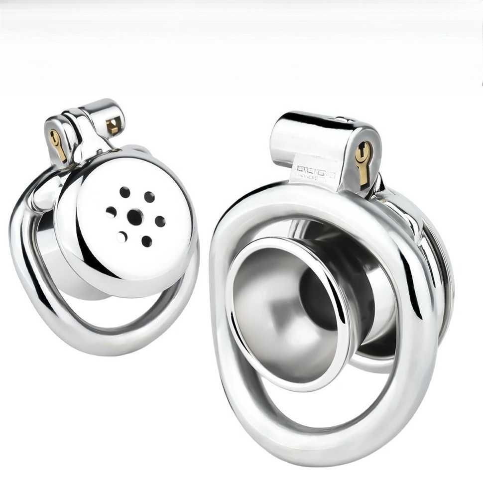 Urine Blockage Inverted Negative Chastity Cage Sissies Cock Lock Curved Penis Rings Bdsm Adult Sex Toys For Man 18