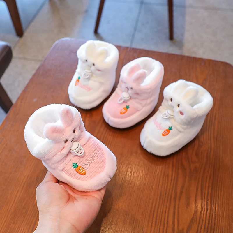Baby Winter Boots Infant Toddler Newborn Cute Cartoon Bear Shoes Girls Boys First Walkers Super Keep Warm Snowfield Booties Boot C251008