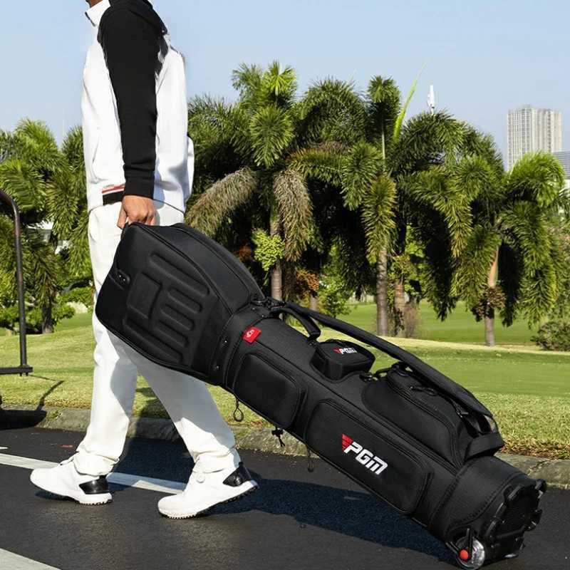 PGM Golf Aviation Bag 3D Plus Hard Bag Hat Belt Pulley Men Women Travel QB177 J251008