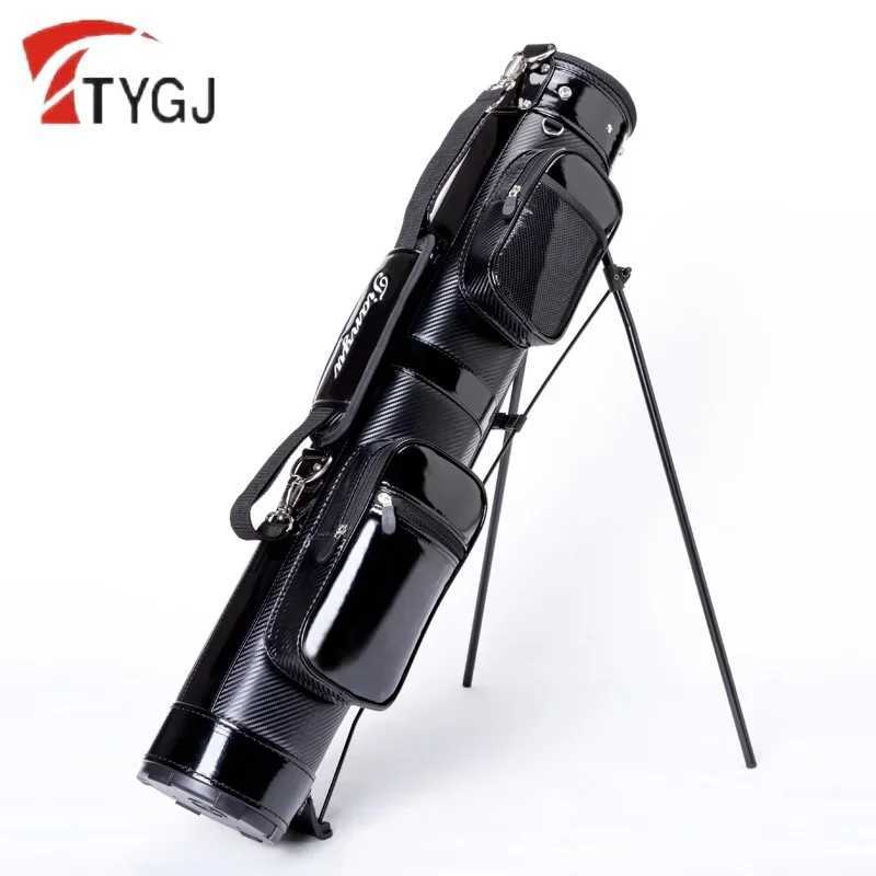 TTYGJ PU Leather Golf Bracket Bag Waterproof Lightweight Golf Rack Bag High Capacity Portable Gun Package Can Hold 89 Clubs J251008