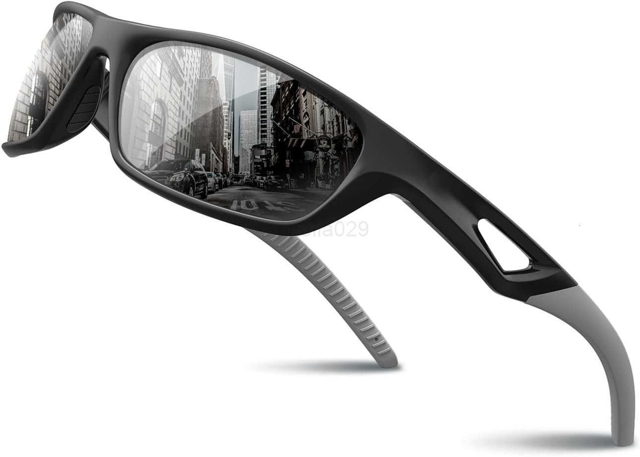 Polarized Sports Sunglasses Driving Sun Glasses Shades for Men Women Tr90 Frame for Cycling Fishing Running RB831 W251008