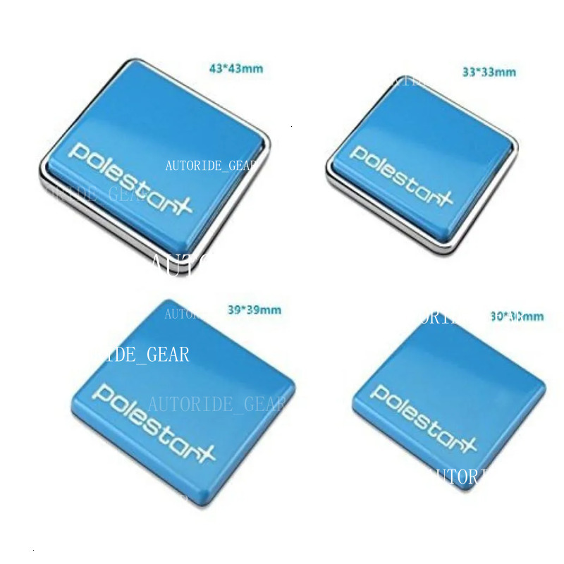 Polestar S60 Xc60 V60 Modified Car Utor28 Decal North Star Blue Badge Sticker For 2968134