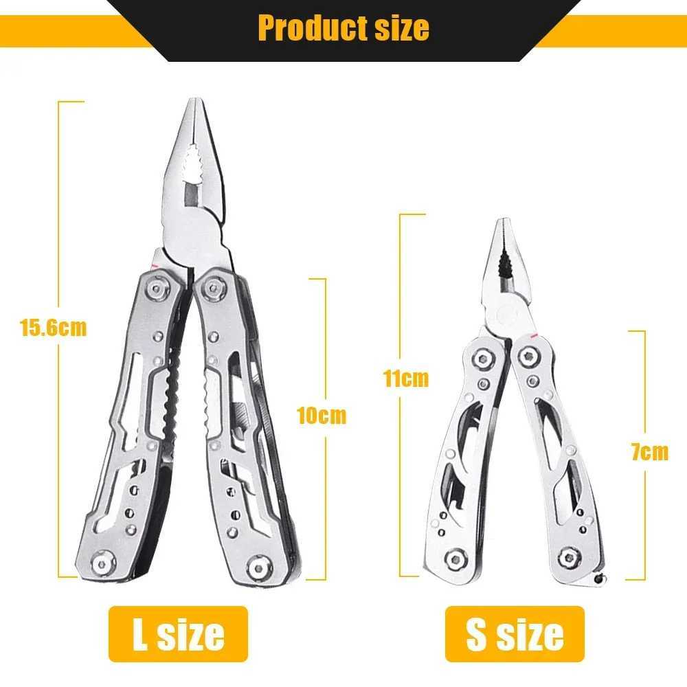Folding Plier Multifunction Plier Mini Tool Pliers Emergency Outdoor Portable Combination Plier Folding Knife Pliers Repair Tool J251121