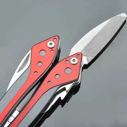 Daicamping DL16 Mini Stainless Steel Scissors Pocket Multifunctional Outdoor Camping Portable EDC Gear Tools Survival MultiTool J251121