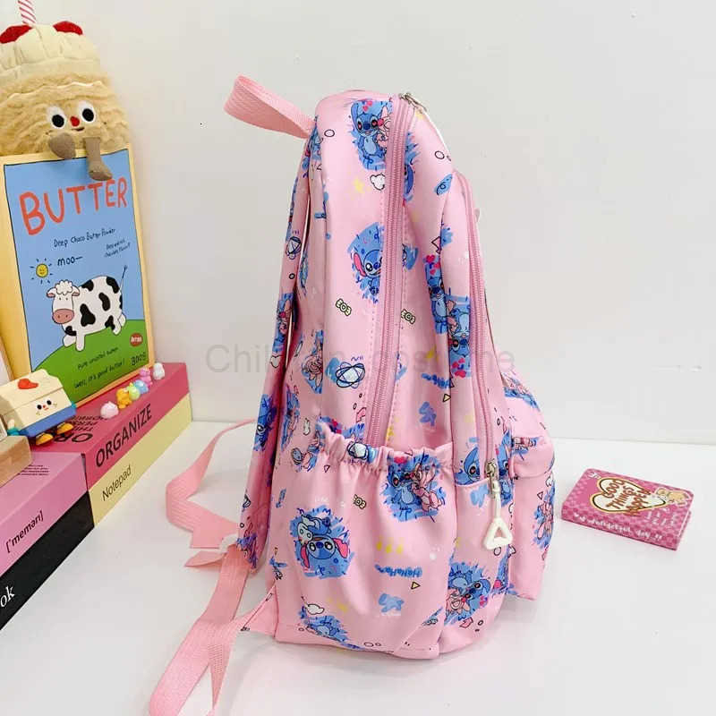 Disney Stitch Leisure Backpack for Elementary School Boys and Girls Junior High School Backpack Outdoor Leisure Travel Backpack Cute H251008