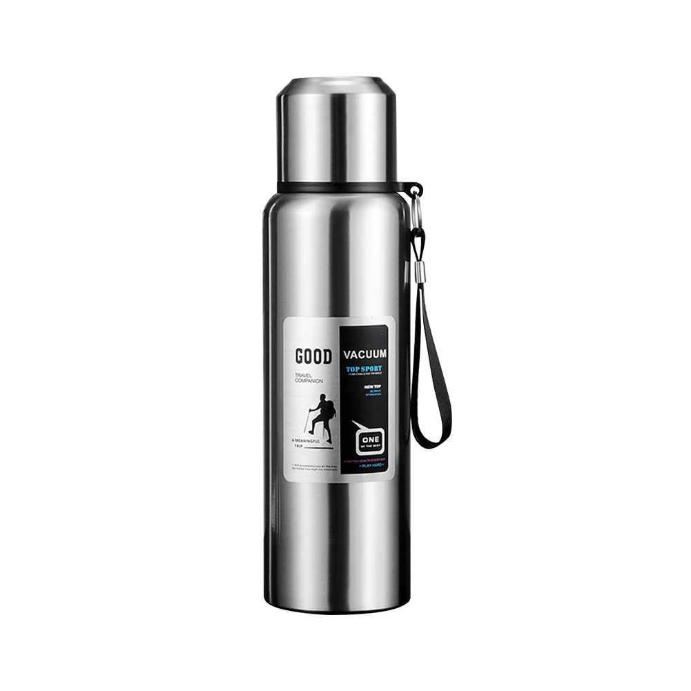 Thermal Water Bottle Large Capacity Portable Insulation Tumbler Stainless Steel Vacuum Double Insulation Cup for Hot Cold Drinks C251008