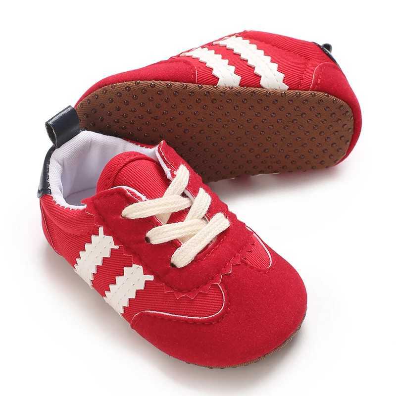 Fashion Color Blocking Lace Up Casual Shoes Spring And Autumn Baby Casual Shoes 018 Months Flat Shoes Baby Walking Shoes C251008
