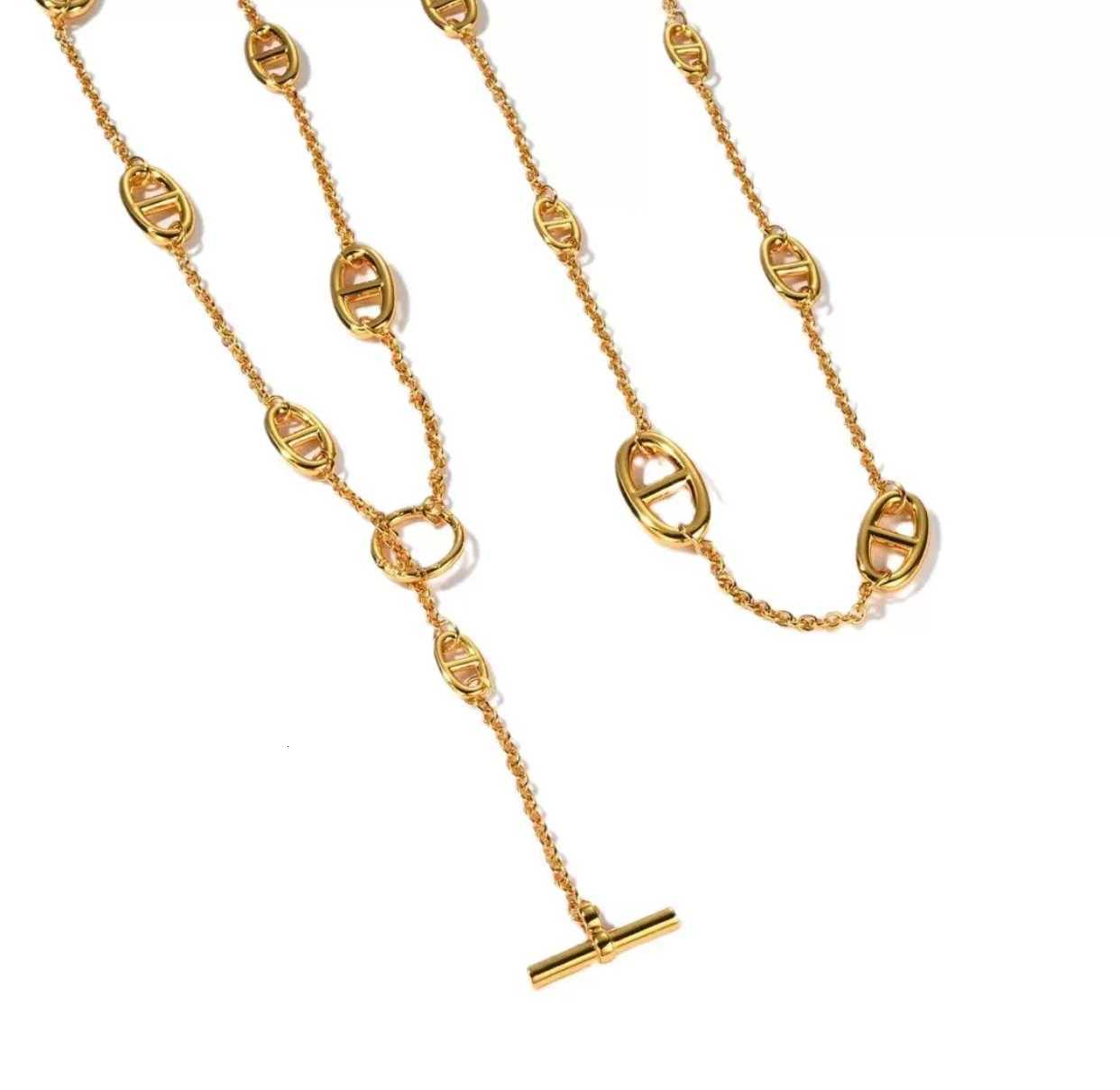 Hot sale rs 80cm 150cm luxurious design feeling men and womens necklaces highend feeling men and women can mix match W251008