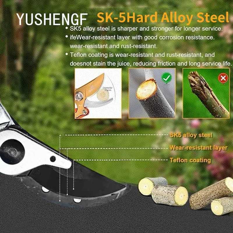 1pc Professional Pruning Shears Garden Tool Essentials Branch Trimming Gardening Scissors For Garden Outdoor Portable J251121