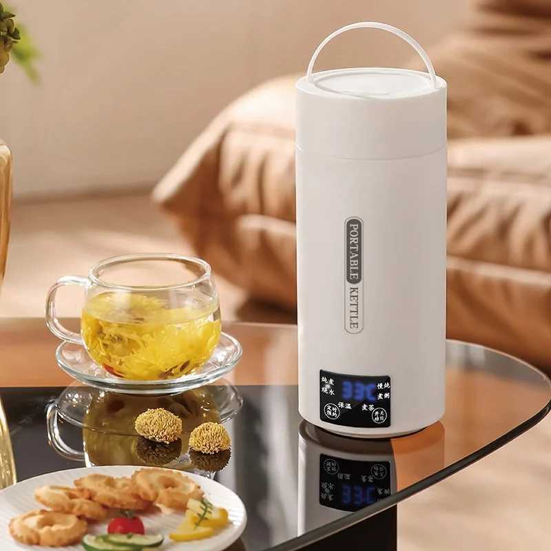 800ml Multifunction Electric Stew Cup 304 Stainless Steel Electric Kettle Travel Boil Water Cups teapot Appointment Health Cup C251008