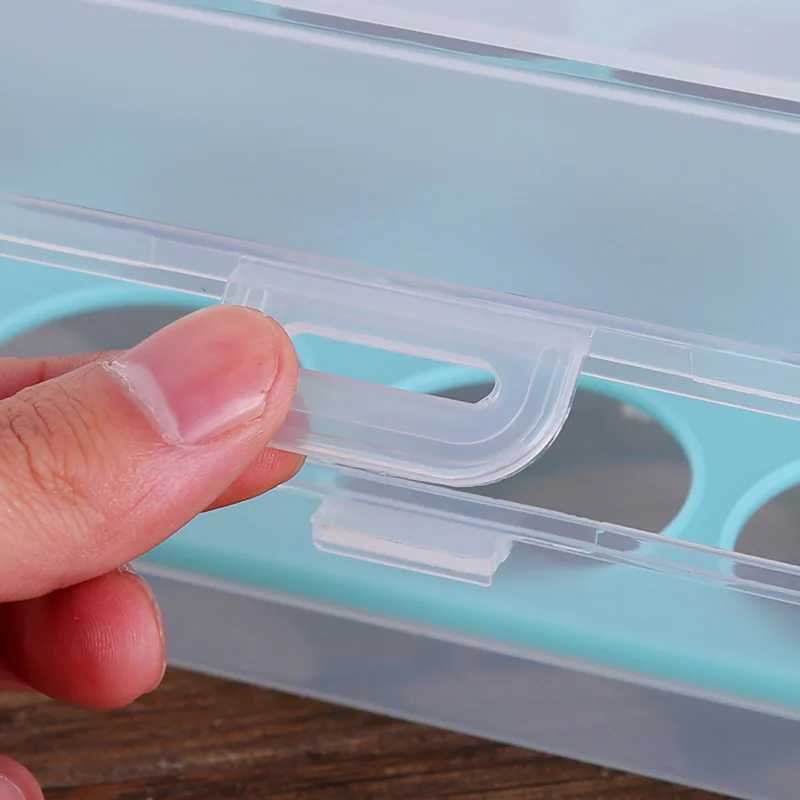 Refrigerator Egg Storage Container Stackable Organizer Space Saving Freshness Keeper Fridge Tray C251008