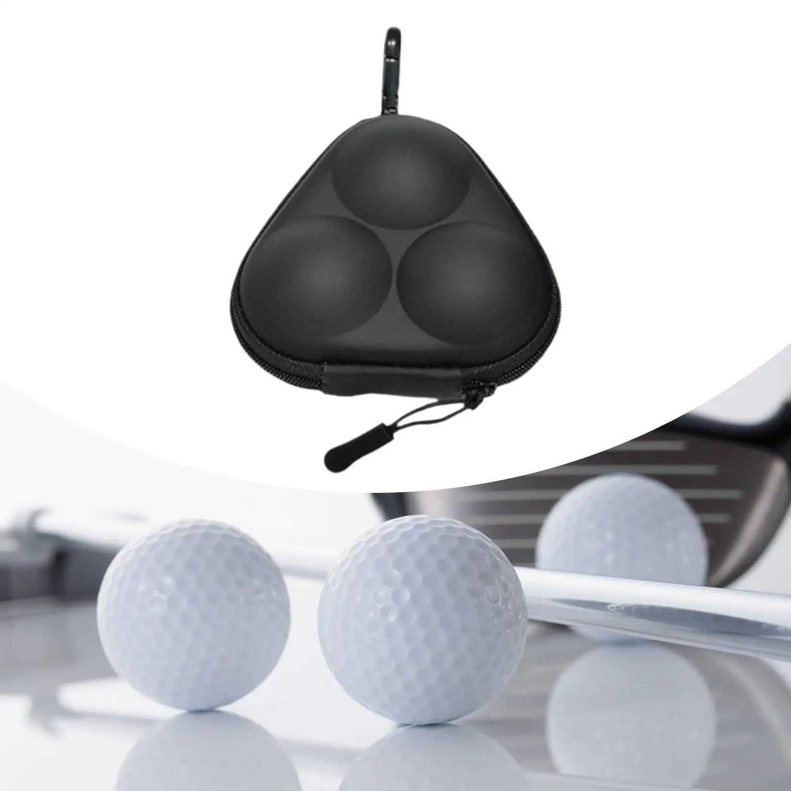 Golf Ball Bag Hard Box PU Organizer for Women Men Children Outdoor Indoor J251008