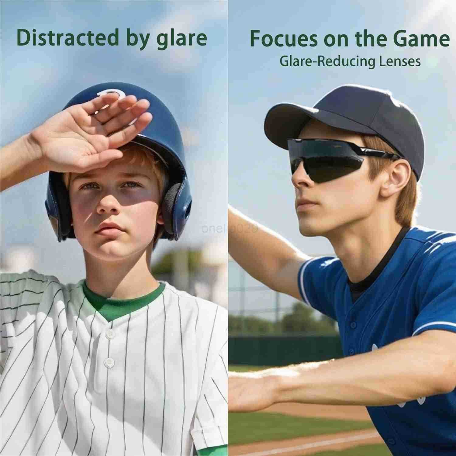 Polarized Sports Sunglasses for Men Women UV400 Protection Lightweight 24g for Running Cycling Baseball Fishing W251008