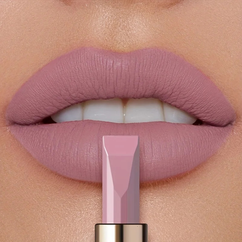 Matte silky velvet lipstick durable waterproof and sweat resistant suitable for daily makeup Valentines Day to send female 250930